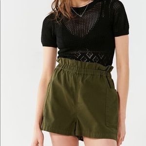 UO Utility Paper-bag Shorts